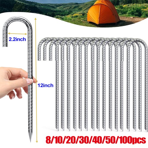 100pcs tent pegs heavy - 10-100pcs, duty