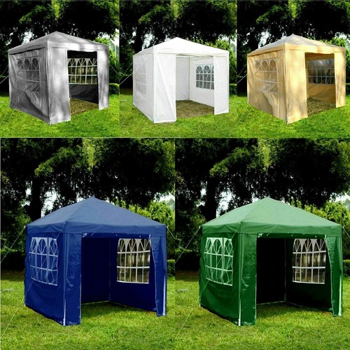 Gazebo with sides garden - with,